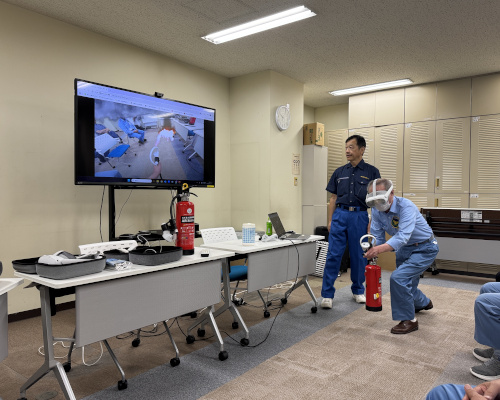 現実×バーチャルで訓練