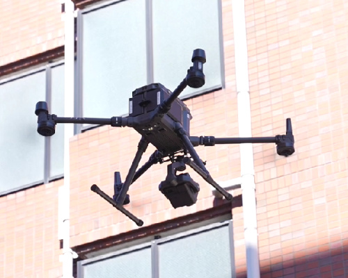 赤外線画像×ドローン技術